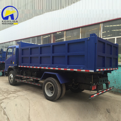ISO gecertificeerd 4X2 6cbm Foton / Dongfeng / Sinotruk HOWO Dump Truck Truck Truck Truck