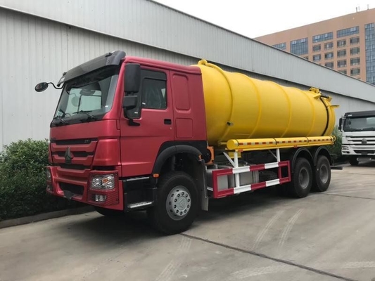 Sinotruck HOWO 6X4 4X2 8m3 10m3 12m3 15m3 Afvoertruck met A/C