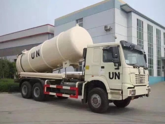 Sinotruck HOWO 6X4 4X2 8m3 10m3 12m3 15m3 Afvoertruck met A/C