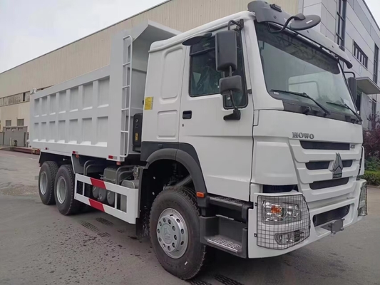 Eén slaapwagen met airconditioning Sinotruk HOWO 6X4 10 wielen Gebruikte dumper tipper mijnbouw dump truck