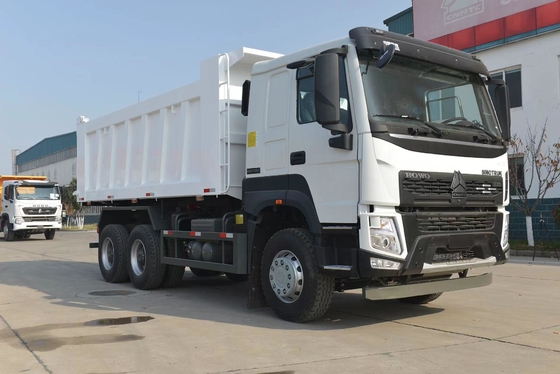 Radialbandenontwerp Gebruikte Sinotruk HOWO 6X4 Tipper Truck met HW19710 transmissie