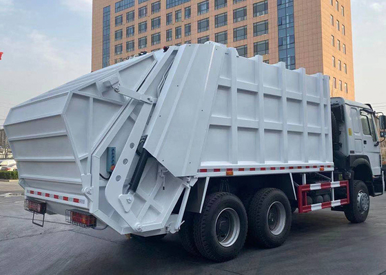Op maat gemaakte aanvraag Sinotruk HOWO 6X4 Heavy Duty 336HP 371HP Garbage Compactor Truck