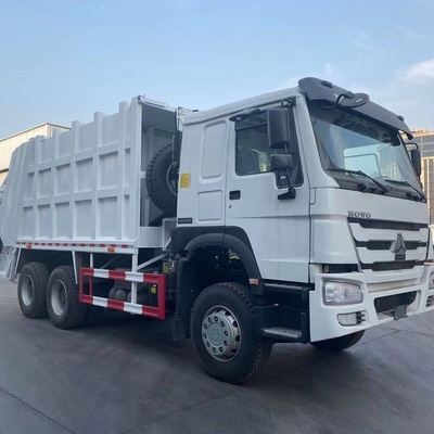 Op maat gemaakte aanvraag Sinotruk HOWO 6X4 Heavy Duty 336HP 371HP Garbage Compactor Truck