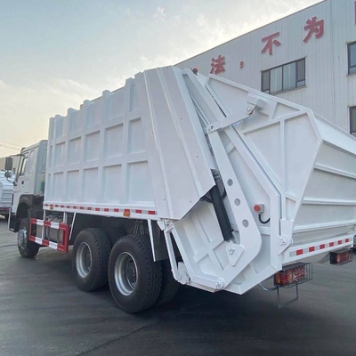 Op maat gemaakte aanvraag Sinotruk HOWO 6X4 Heavy Duty 336HP 371HP Garbage Compactor Truck