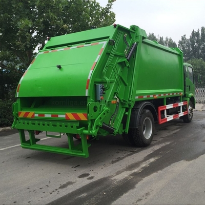 Sinotruk HOWO 4X2 Kleine 5 ton 3 ton Compactor vuilniswagen met 9726 ml verplaatsing