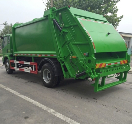 Sinotruk HOWO 4X2 Kleine 5 ton 3 ton Compactor vuilniswagen met 9726 ml verplaatsing