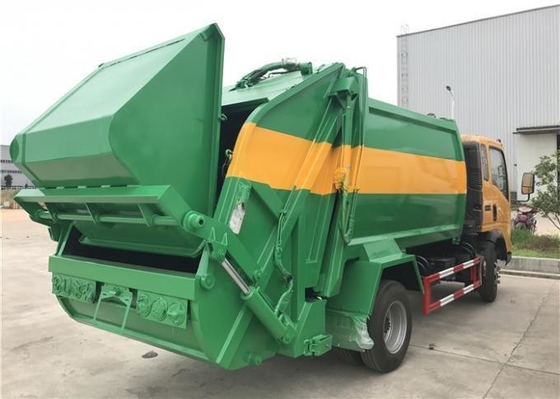 Sino Truck HOWO 4X2 Mini 5 Ton Compactor Garbage Truck Grootte voor Euro 2 emissie standaard
