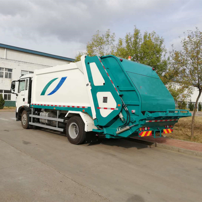 Sino Truck HOWO 4X2 Mini 5 Ton Compactor Garbage Truck Grootte voor Euro 2 emissie standaard