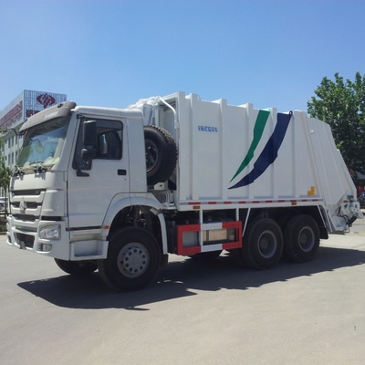 6X4 15m3 18m3 336HP Sinotruk HOWO vuilniswagen afmetingen op aanvraag