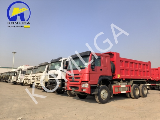 6X4 Tipper HOWO 10 Wielen 371 HP Dump Truck Chinese Sinotruk Diesel met grote capaciteit