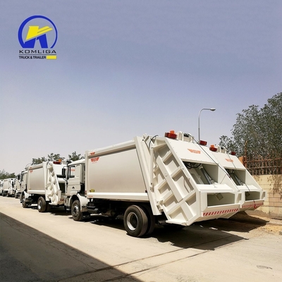 Shacman 8cmb Garbage Compactor aandrijflijn 6×4 Volume M3 1-15m3 voor Benefit