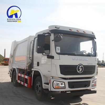 Shacman 8cmb Garbage Compactor aandrijflijn 6×4 Volume M3 1-15m3 voor Benefit