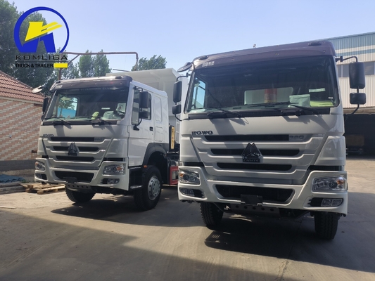 375HP HOWO 10 Wielen 6X4 Dump Truck Tipper Sinotruk Diesel Hc16 Achteras tegen betaalbare prijs