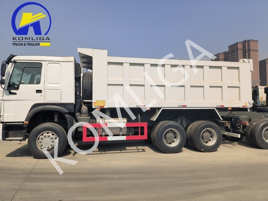 371 pk 6X4 Tipper Sinotruk HOWO Gebruikte dumper met zitplaatsen ≤5 en versnellingsbak Hw19710
