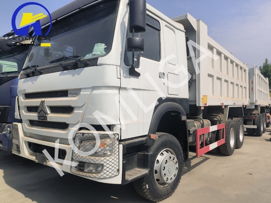 371 pk 6X4 Tipper Sinotruk HOWO Gebruikte dumper met zitplaatsen ≤5 en versnellingsbak Hw19710
