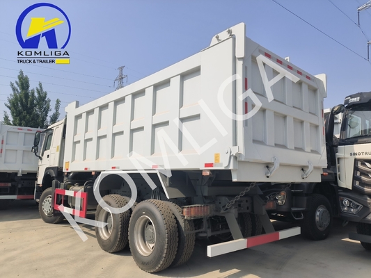 371 pk 6X4 Tipper Sinotruk HOWO Gebruikte dumper met zitplaatsen ≤5 en versnellingsbak Hw19710