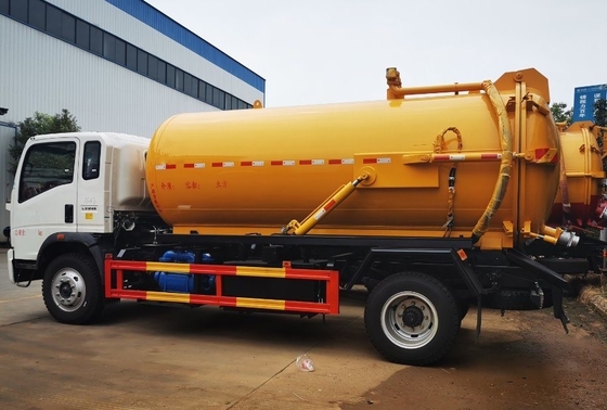 30T nuttige lading Sinotruk HOWO 4X2 Gebruikte riooltrucks met technische onderdelen