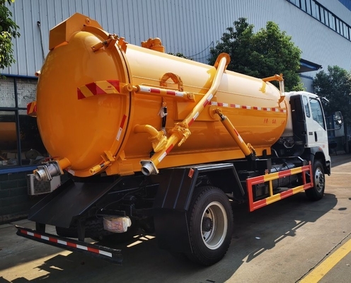 30T nuttige lading Sinotruk HOWO 4X2 Gebruikte riooltrucks met technische onderdelen