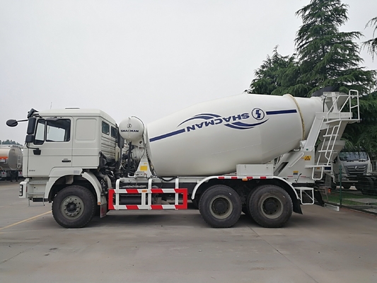 Op maat gemaakte aanvraag Tweedehands Shacman 8/9/10m3 Gebruikte Betonmixer Truck met pomp