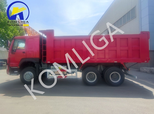Sinotruk gebruikt HOWO Tipper Dumper 6X4 Mining Dump Truck voor zwaar vervoer