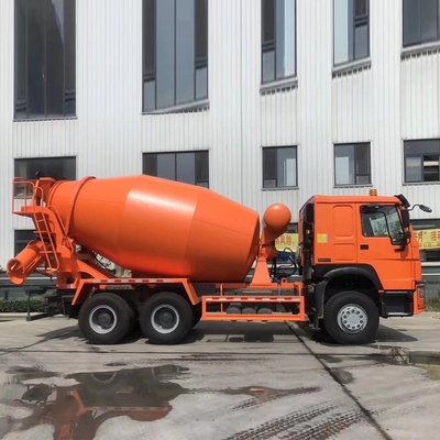 8560x2496x3800mm 6X4 10m3 10 kubieke meter Gebruikte betonmengtruck in LHD/Rhd rijden