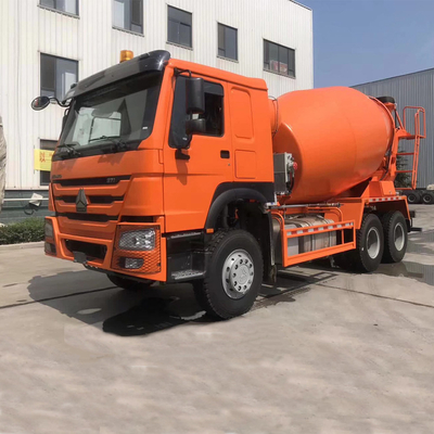 8560x2496x3800mm 6X4 10m3 10 kubieke meter Gebruikte betonmengtruck in LHD/Rhd rijden