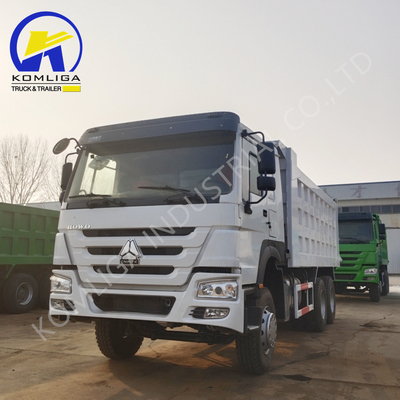 Een slaapwagen met airconditioning Sinotruk HOWO 10 wielen 371 pk vrachtwagen dump 21-30t laadvermogen
