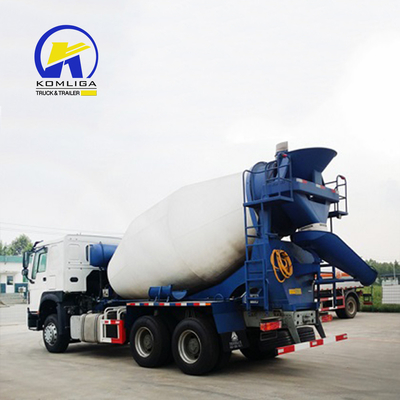 Sinotruck HOWO 8 kubieke 10 kubieke betonmixer met dubbele reductie aandrijfas