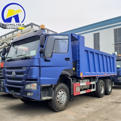 Sinotruk HOWO 6X4 10 Wielen 371HP Gebruikte vrachtwagen dump met ventrale kantelkraan Hydraulisch opheffen