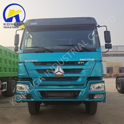 Voorste Lifting Style HOWO 6X4 10 Wielen 371HP Mini Tipper Gebruikte Dump Truck tegen betaalbare prijs
