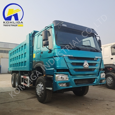 Voorste Lifting Style HOWO 6X4 10 Wielen 371HP Mini Tipper Gebruikte Dump Truck tegen betaalbare prijs