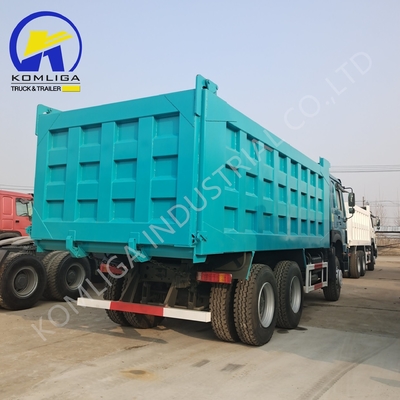 Voorste Lifting Style HOWO 6X4 10 Wielen 371HP Mini Tipper Gebruikte Dump Truck tegen betaalbare prijs