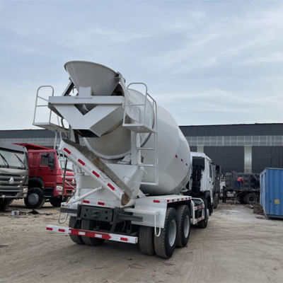 6x4 8m3 9m3 10m3 Betonmixer Cement Silos Truck voor aanpassing 8560X2496X3800mm