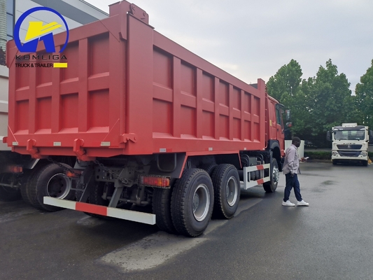 375HP Sinotruk HOWO 6X4 Mining Tipper Gebruikte dumper met 10 zitplaatsen in Hot Market