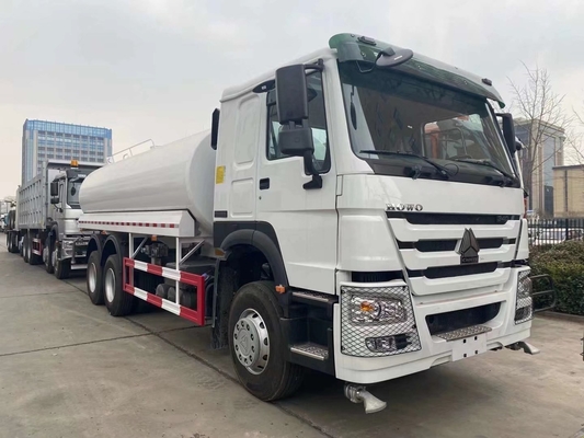 371HP 6X4 20000L 25000L water tank truck met Zf8118 stuur en Pto transmissie