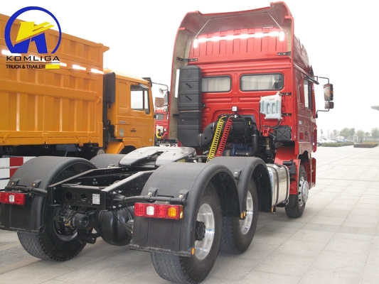 Op maat gemaakte aanvraag Shacman F3000 6X4 10 Wheeler Semi Trailer Head Gebruikte Traktor Truck
