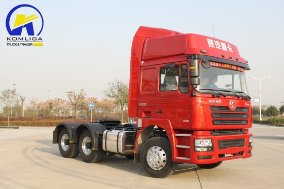 Op maat gemaakte aanvraag Shacman F3000 6X4 10 Wheeler Semi Trailer Head Gebruikte Traktor Truck