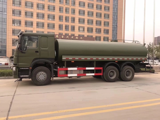 SINOTRUK HOWO 6X4 Gebruikte brandstoftankwagen 20m3 25m3 375 pk 371 pk Wd615.69 Motorvermogen&gt;8l