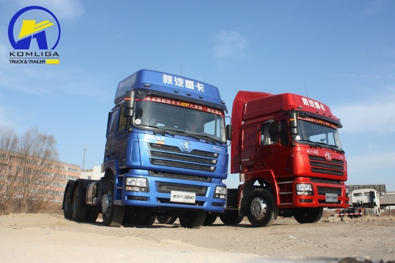 Gebruikte Shacman F3000 6X4 10 wielen Semi-trailer Head Prime Mover 375HP bandencertificering GCC