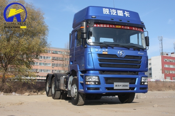 Gebruikte Shacman F3000 6X4 10 wielen Semi-trailer Head Prime Mover 375HP bandencertificering GCC