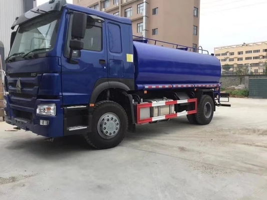 6 wielen 4X2 mini-olietanktruck met HW76 cabine één slaper ECE-certificeringsdimensie