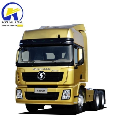 Shacman X3000 6X4 10 Wheeler Mining Tractor Head Prime Mover Gebruikte tractor Truck Hw76 Cab