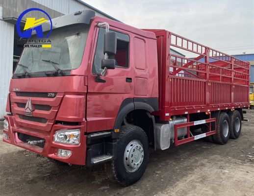 Gebruikte Sinotruk HOWO 6X4 zware vrachtwagen met handgeschakelde versnellingsbak en 10 wielen