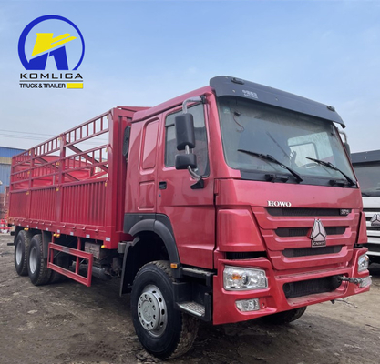 St16/Hc16/Hc16 Achsaxels Tweedehands Sinotruk HOWO 6X4 Truck voor hekstapel vracht