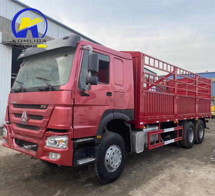 St16/Hc16/Hc16 Achsaxels Tweedehands Sinotruk HOWO 6X4 Truck voor hekstapel vracht