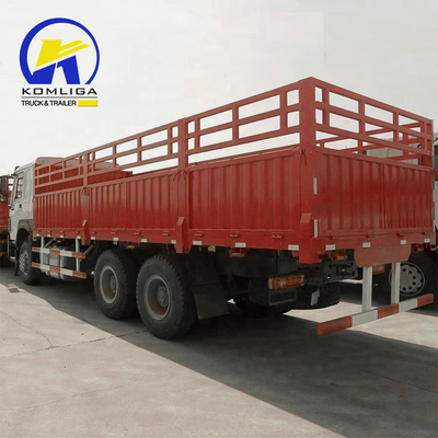 St16/Hc16/Hc16 Achsaxels Tweedehands Sinotruk HOWO 6X4 Truck voor hekstapel vracht