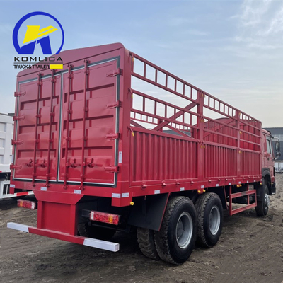 St16/Hc16/Hc16 Achsaxels Tweedehands Sinotruk HOWO 6X4 Truck voor hekstapel vracht