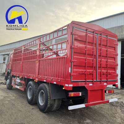 St16/Hc16/Hc16 Achsaxels Tweedehands Sinotruk HOWO 6X4 Truck voor hekstapel vracht