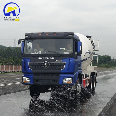 Shacman 6X4 Betonmixer Truck met prestatie en ventrale kantelkracht