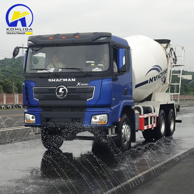 Shacman 6X4 Betonmixer Truck met prestatie en ventrale kantelkracht